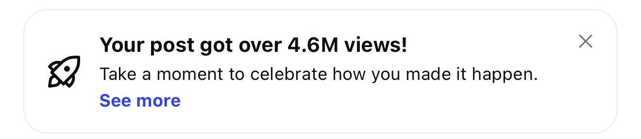 Carousel post that got 4.6M views